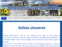Tablet Screenshot of kefalos-uncovered.com